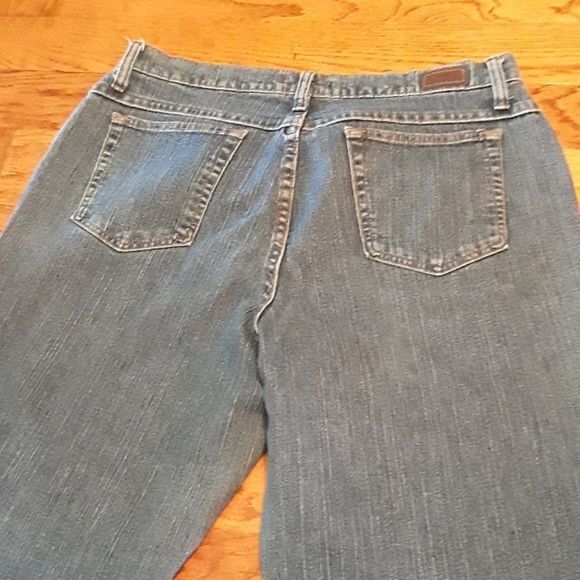 Riders Straight Leg Size 14 M Blue Jeans - Picture 2 of 5